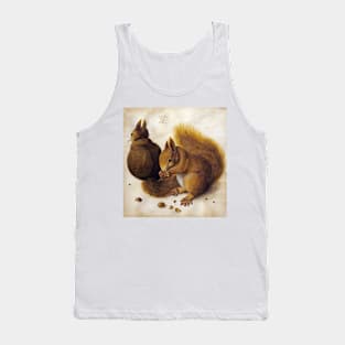 Two Squirrels by Albrecht Dürer Tank Top